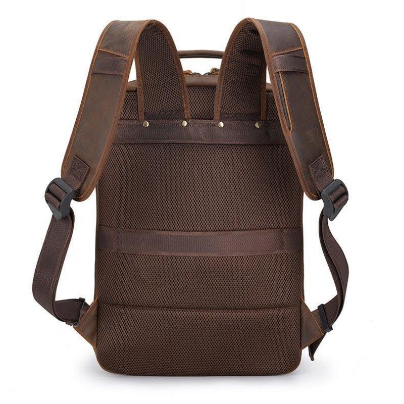 15.6 Tommer Computer Leather Backpack College 17