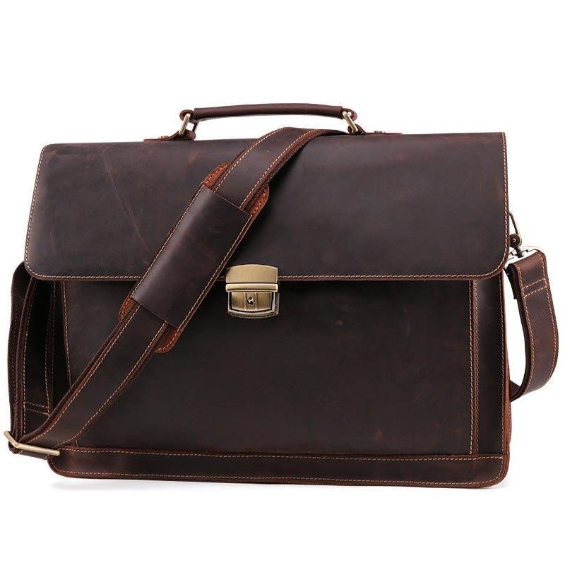 Business Satchel Koffert For Bærbar Pc 15"