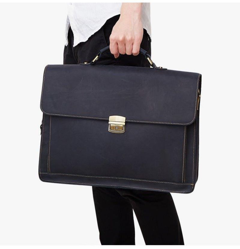 Business Satchel Koffert For Bærbar Pc 15"