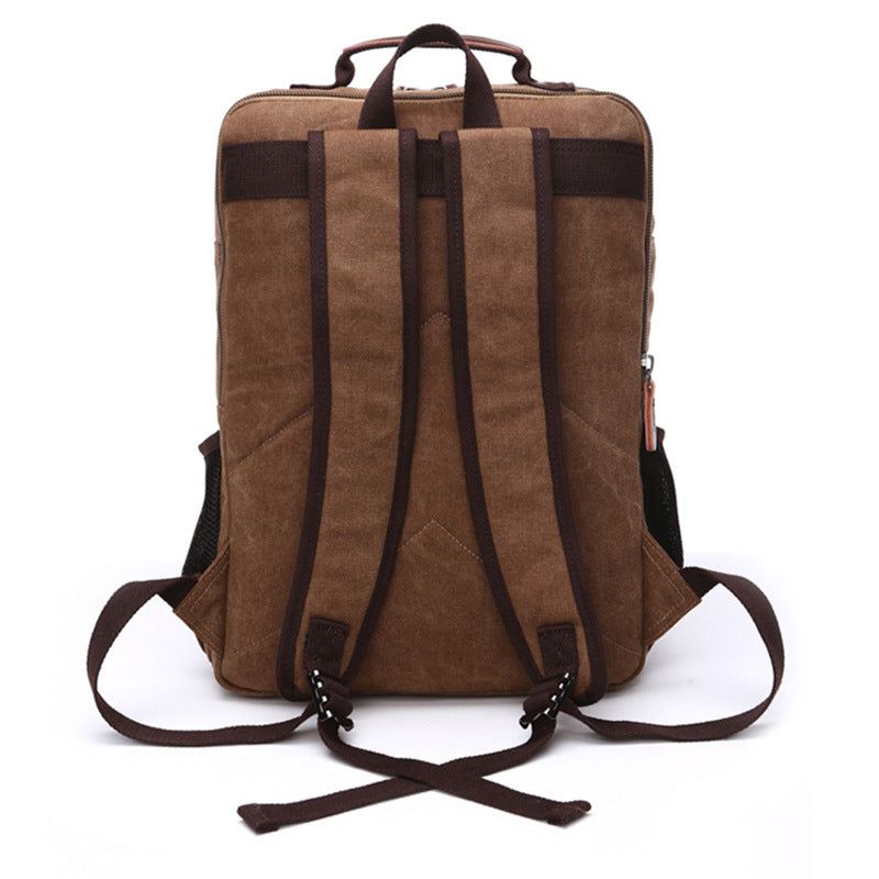 Camping Outdoor Travel Cotton Canvas Ryggsekk