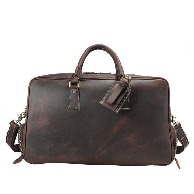 Crazy Horse Leather Weekend Bag Skorom