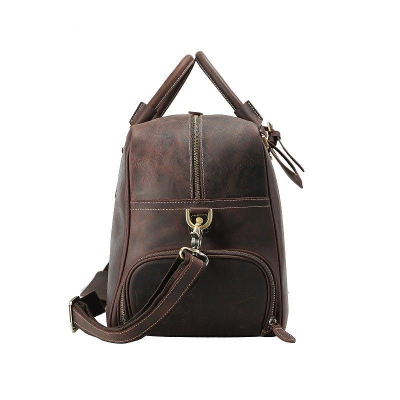 Crazy Horse Leather Weekend Bag Skorom