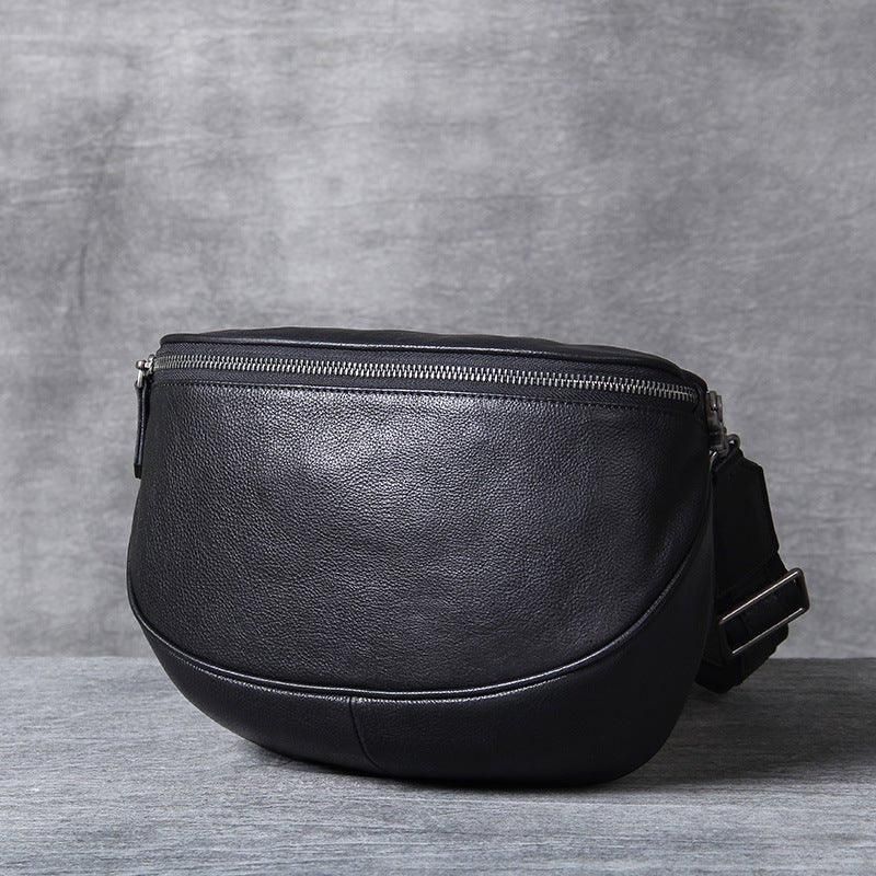 Crossbody-slyngepakke I Skinn For Menn