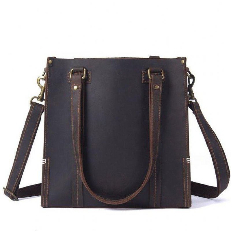 Crossbody Tote-veske Med Avtakbar Indre Veske