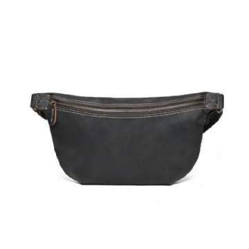 Ekte Kuskinn Sling Bag For Man