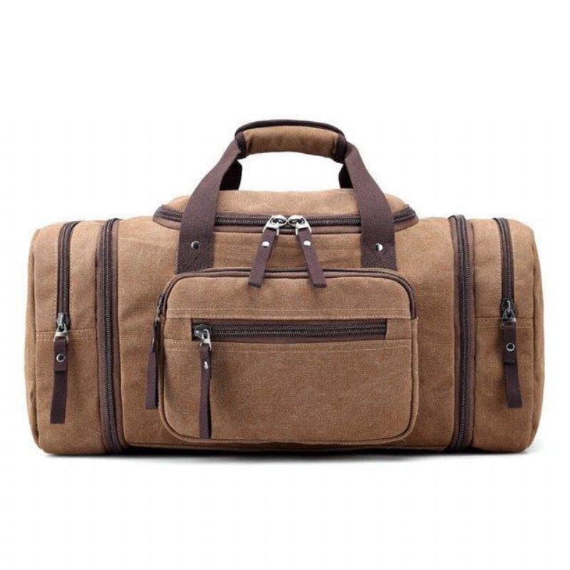 Extra Large Travel Canvas Duffle Bag Herre Dame