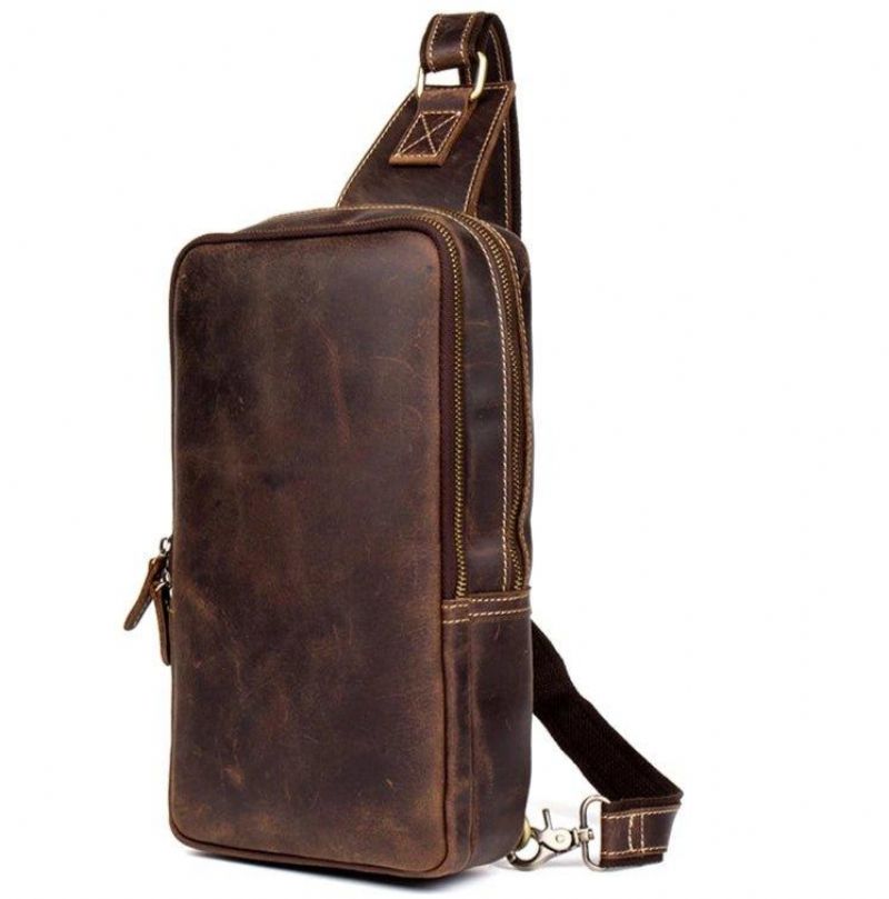 Herre Leather Sling Backpack Large