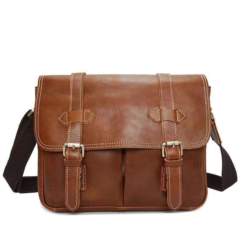 Kamera Messenger Bag Skinn