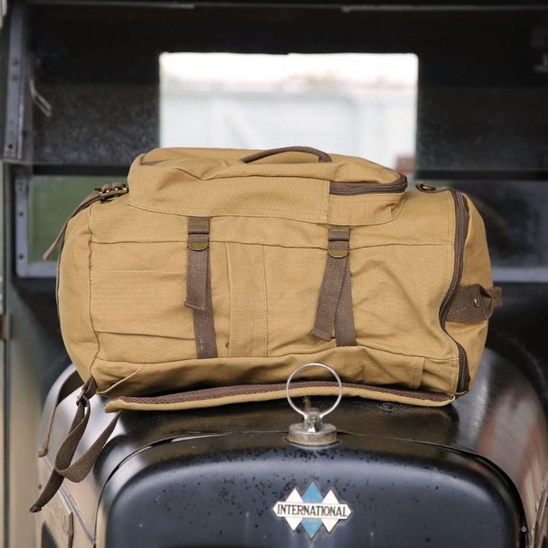 Lerretsryggsekk Vintage Large School Duffel