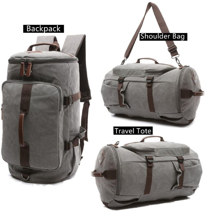 Lerretsryggsekk Vintage Large School Duffel