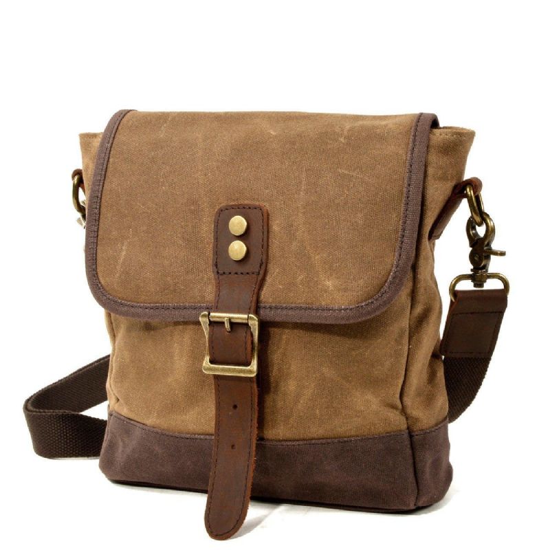 Liten Messenger Bag Crossbody Vintage