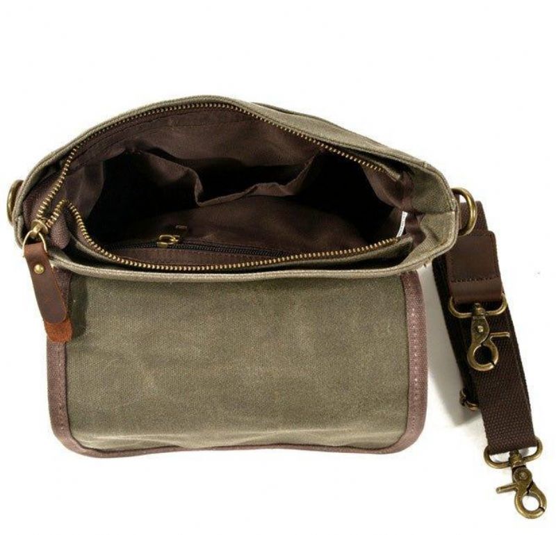 Liten Messenger Bag Crossbody Vintage