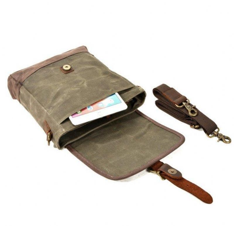 Liten Messenger Bag Crossbody Vintage