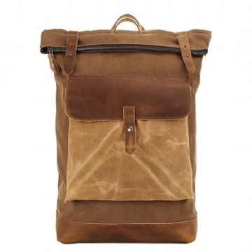 Rolltop Canvas Ryggsekker