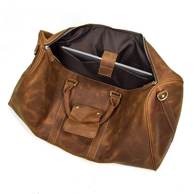 Skinn Weekender Duffel Bagasjeveske 24 Tommer