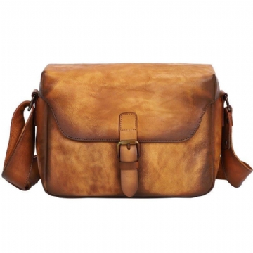 Skinnkameraveske Crossbody