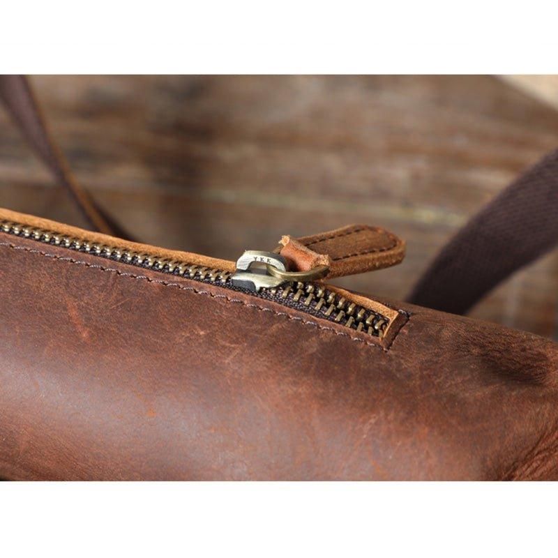 Vintage Cross Body Bag I Okseskinn