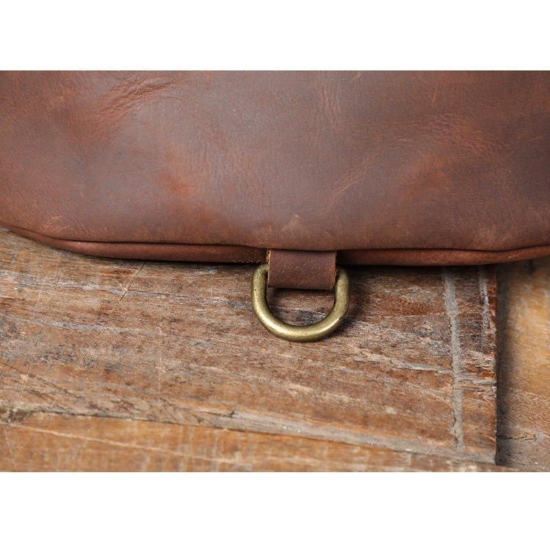 Vintage Cross Body Bag I Okseskinn