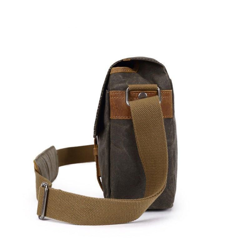 Vokset Lerret Kamera Messenger Bag Herre Dame