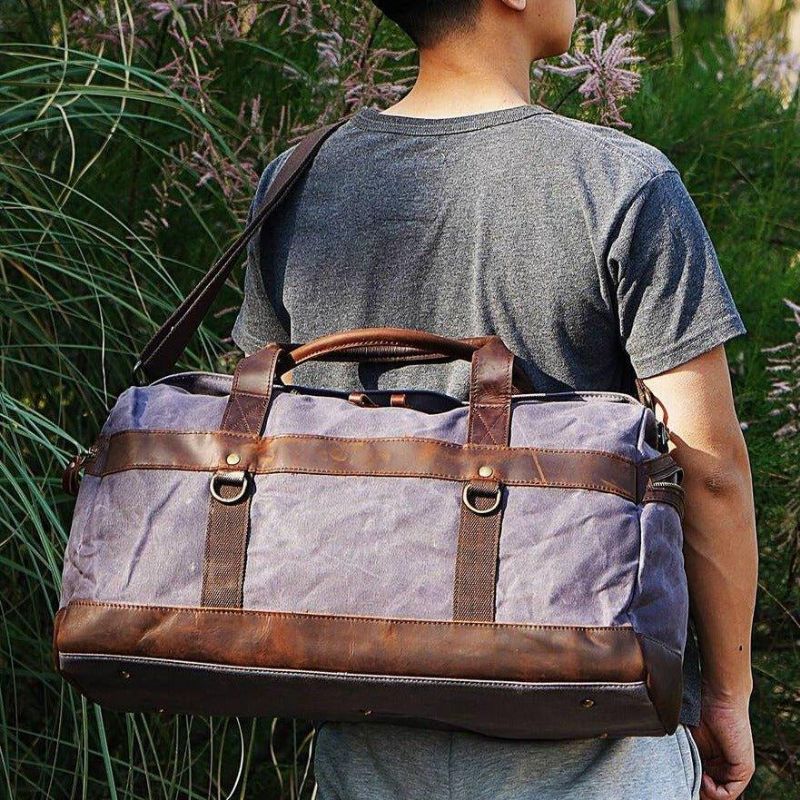 Vokset Lerret Weekender Bag Herre