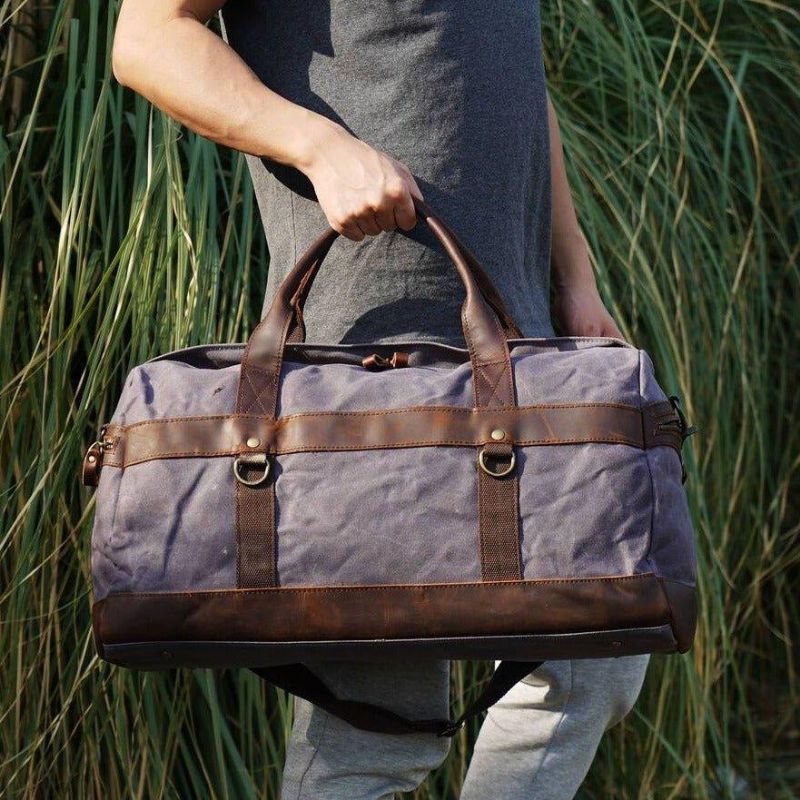 Vokset Lerret Weekender Bag Herre