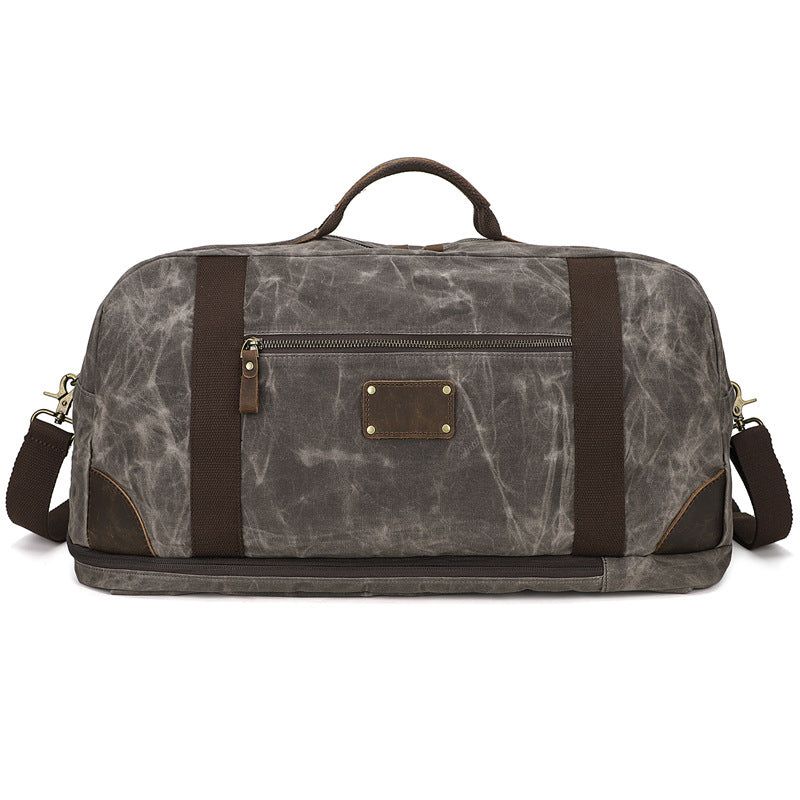 Vokset Lerret Weekender Duffle Bag Ryggsekk