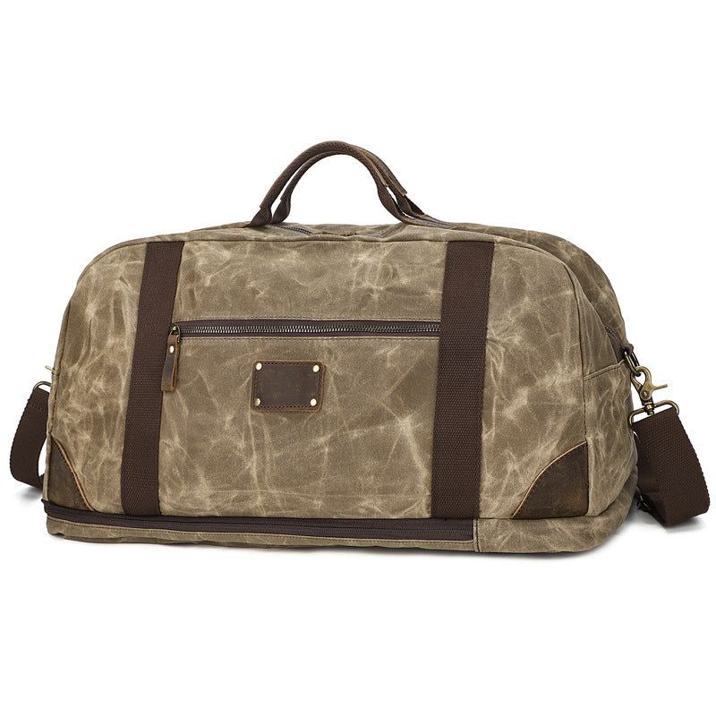 Vokset Lerret Weekender Duffle Bag Ryggsekk