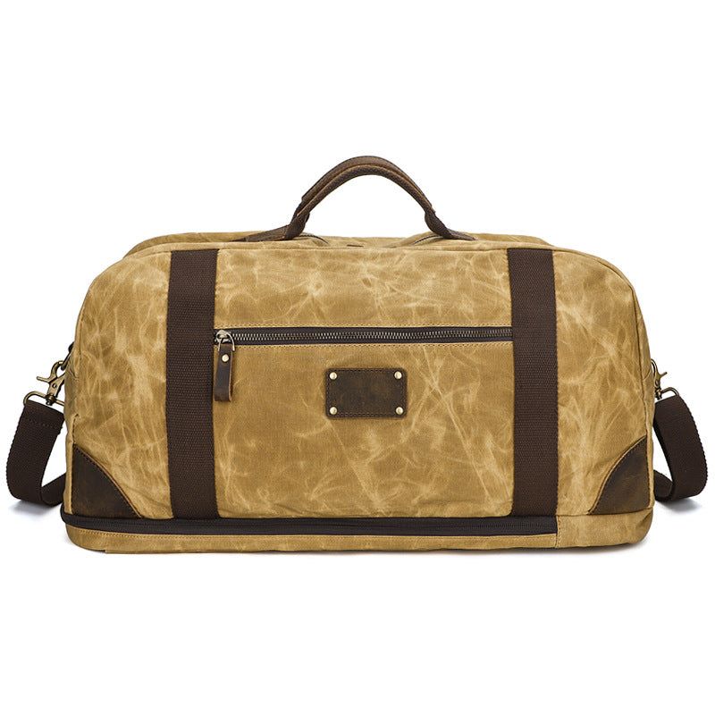 Vokset Lerret Weekender Duffle Bag Ryggsekk