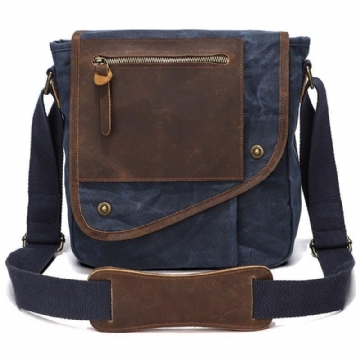 Vokset Lerrets Messenger Bag Liten