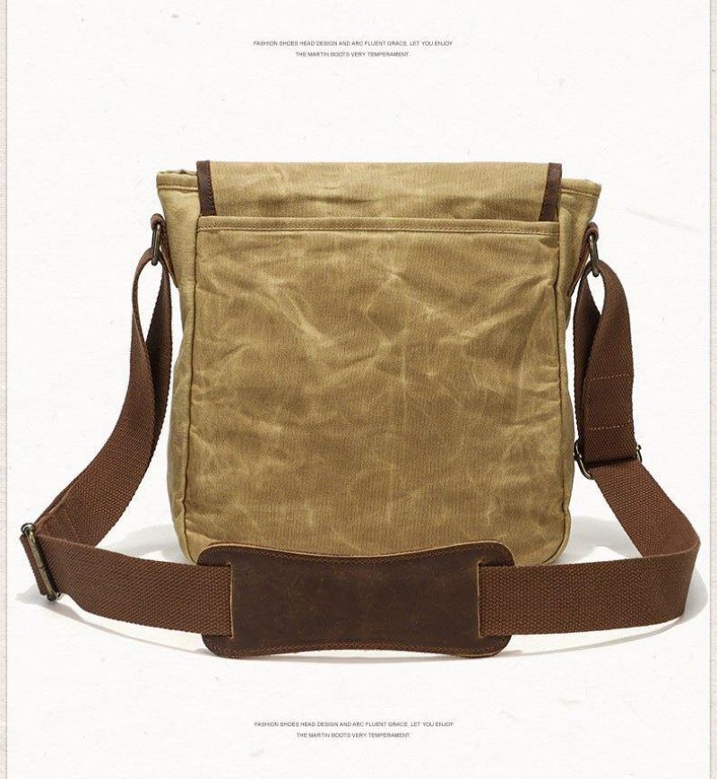 Vokset Lerrets Messenger Bag Liten